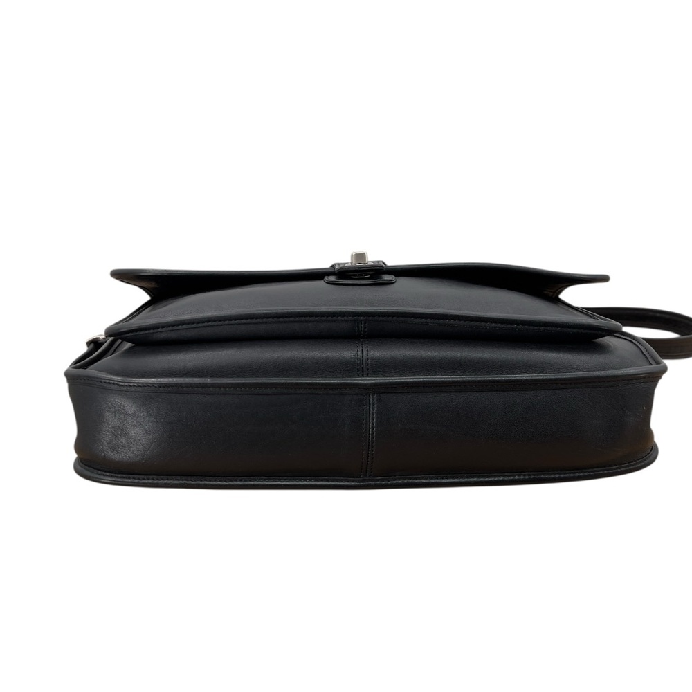 Coach Vintage Classic Black Metropolitan Crossbody Leather Briefcase | #5180 - Picture 9 of 16